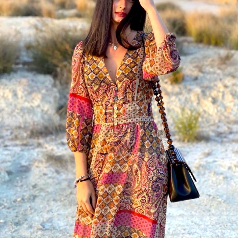Zara Paisley Print